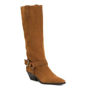 CAVERLEY SHOES Chestnut Suede Milly Boots